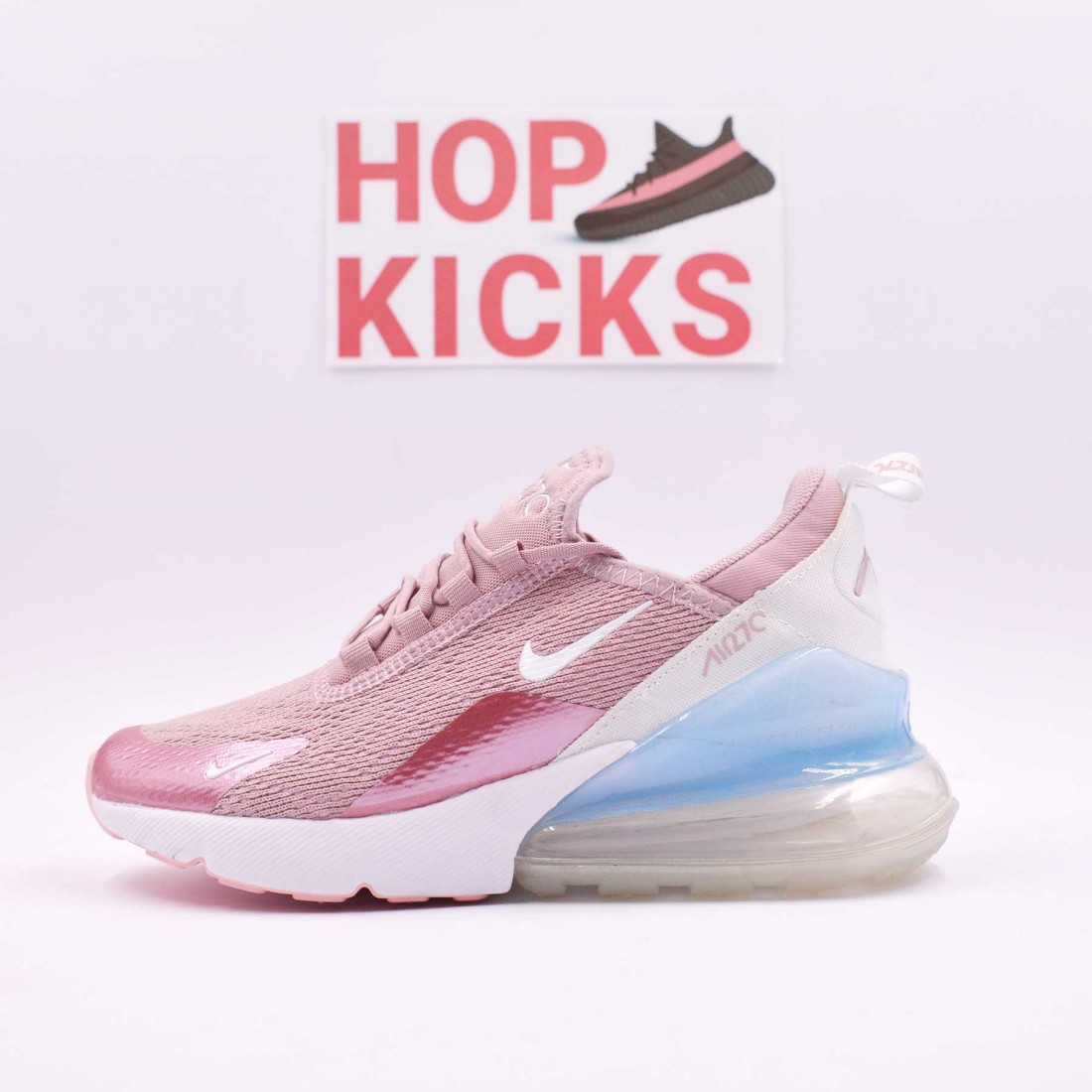 pink and white air max 270